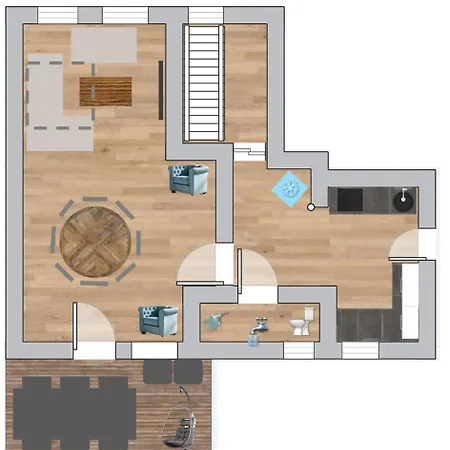 No Iii Maisonette Seestern Netflix Apartmán